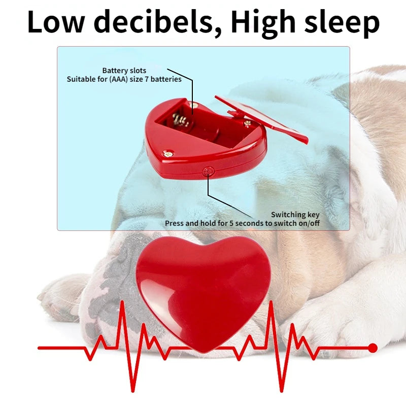 Say Goodbye to Dog Anxiety with Sam! Our Calming Heartbeat Toy!